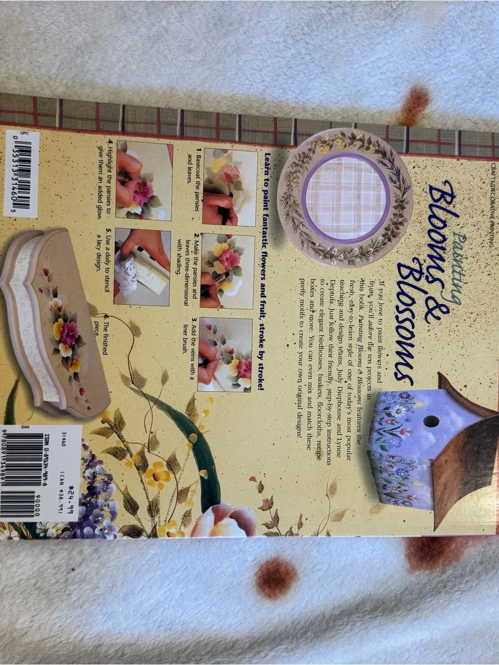 2000 Painting Blooms & Blossoms Decorative Painting Series Vintage Paperback